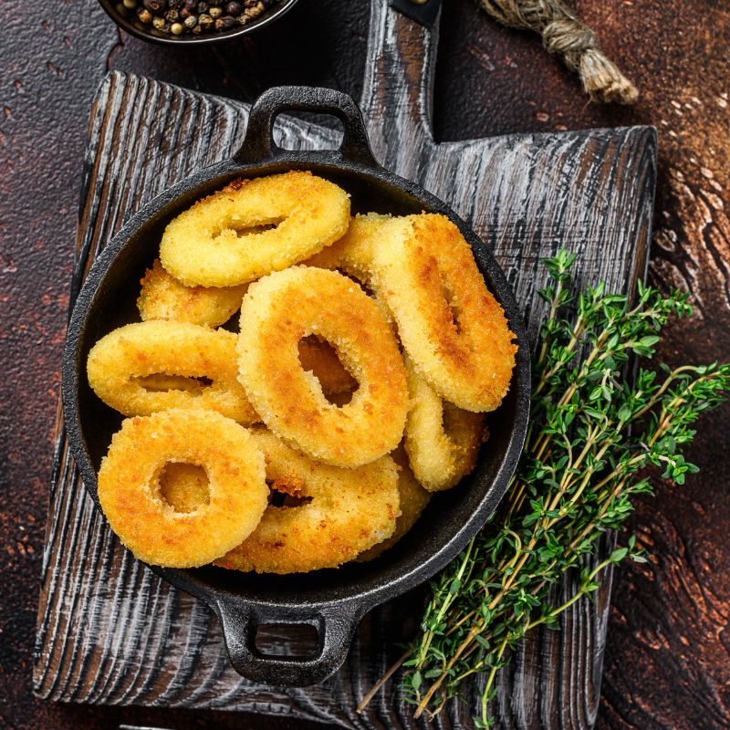 breaded & battered produce