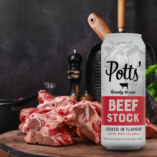 Potts - Beef Stock In a Can - 500ml