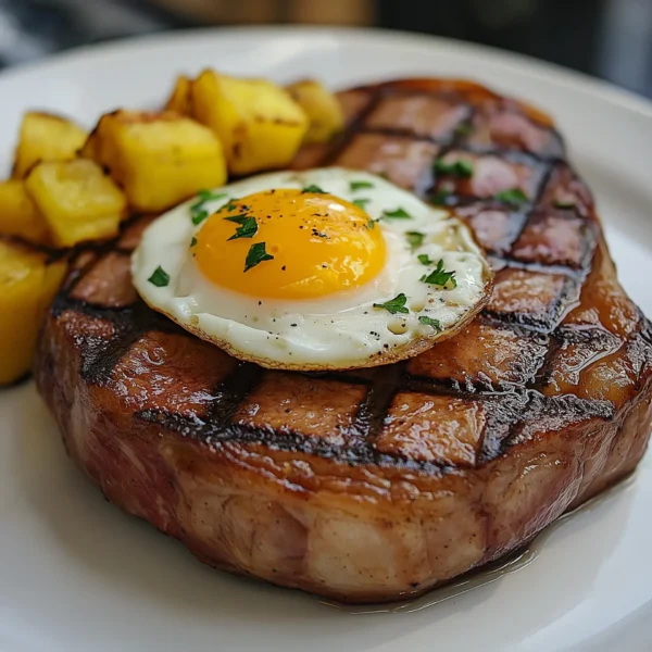 dry-cured gammon steak