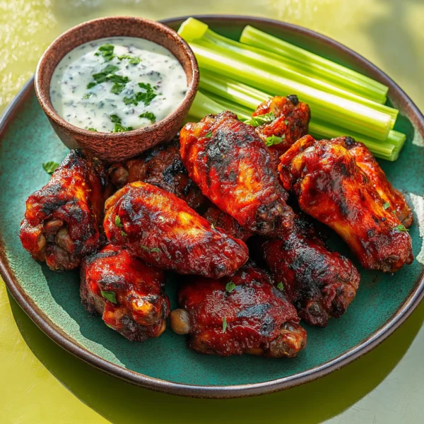 hot and spicy chicken wings