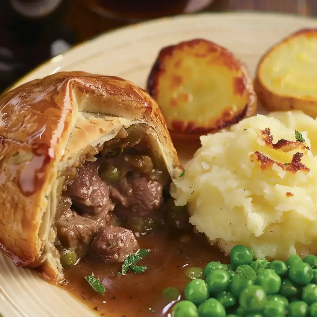 Kentish Lamb & Mint Suet Pudding 400g