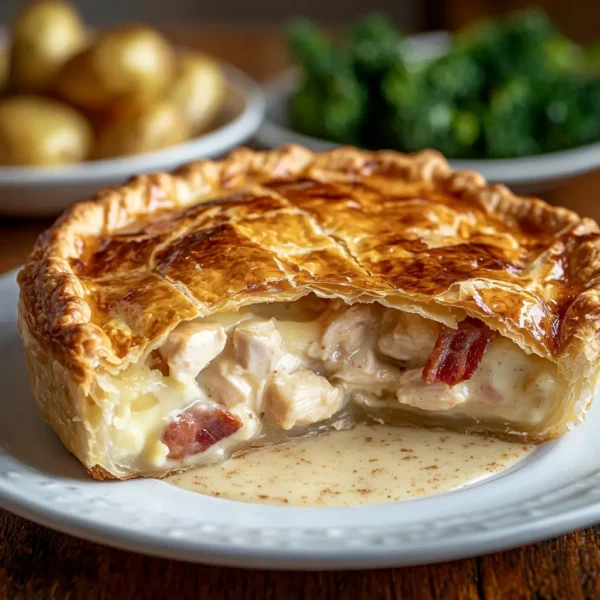 chicken and bacon pie