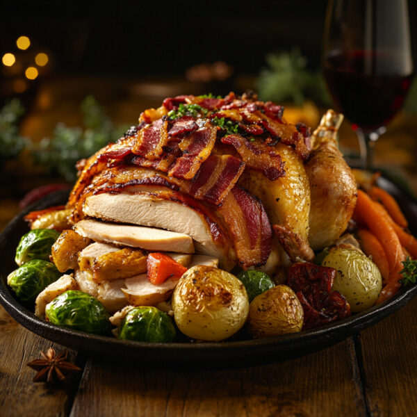 Celebrate Christmas with The Black Farmer’s indulgent 4 Bird Roast