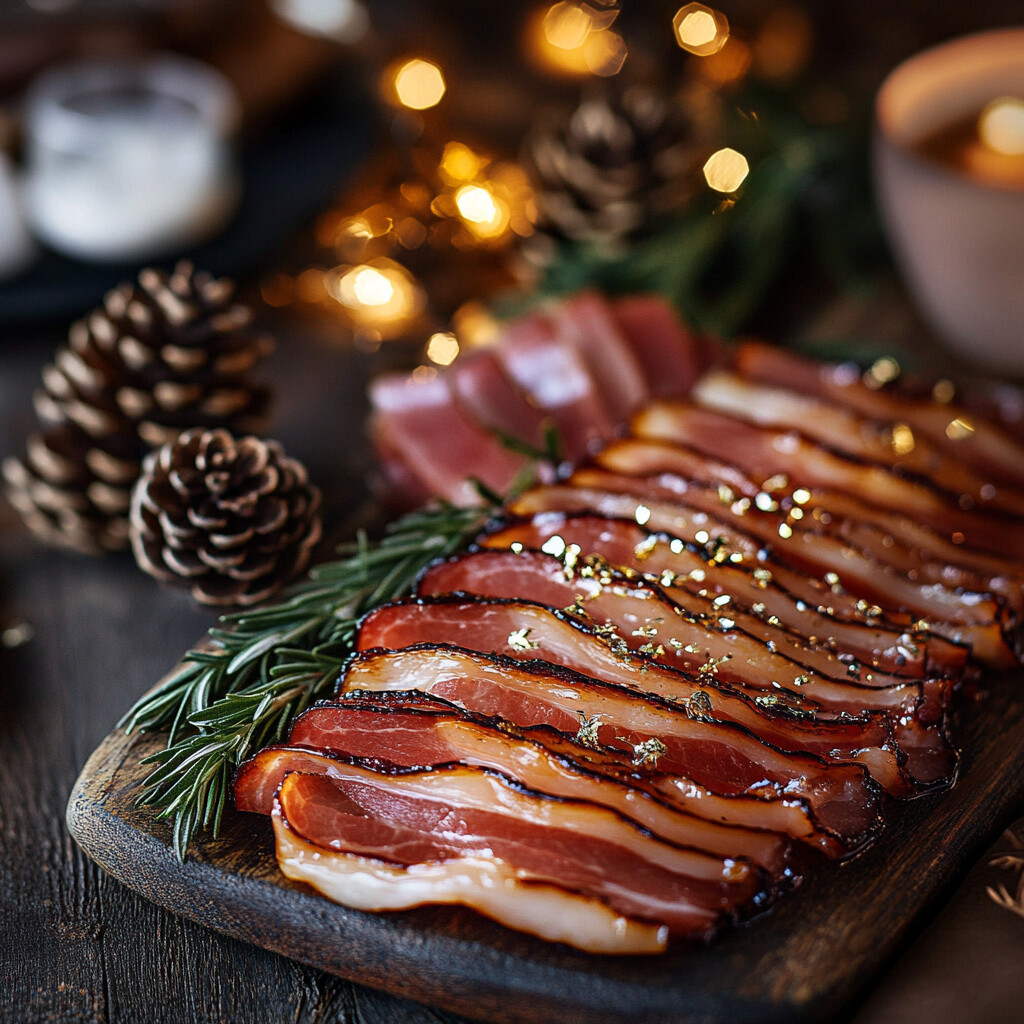 Bacon - Rind On Smoked Middle 300g