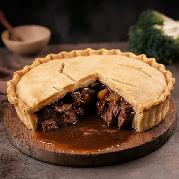 Family Size Steak & Kidney Pie