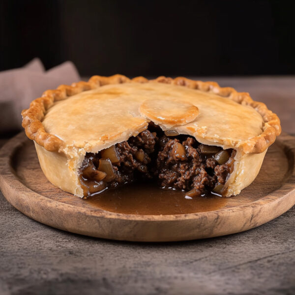 Beef & Onion Pie