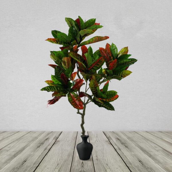 Artificial Codiaeum Multicoloured House Plant 130cm