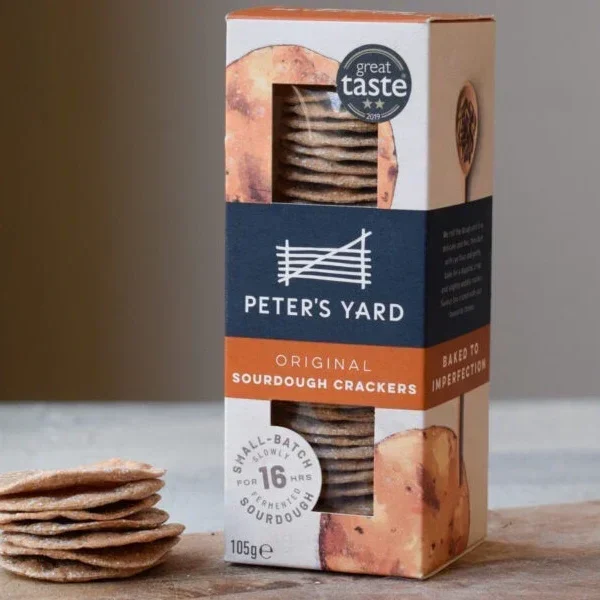 Peters Yard – Original Sourdough Crackers – 90g