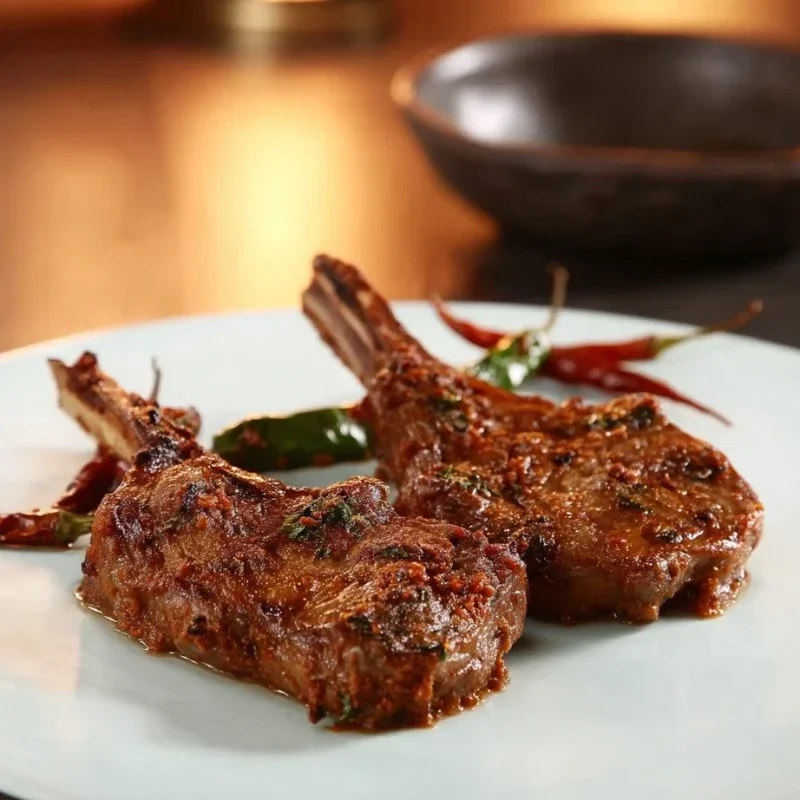 Hot And Spicy Lamb Chops