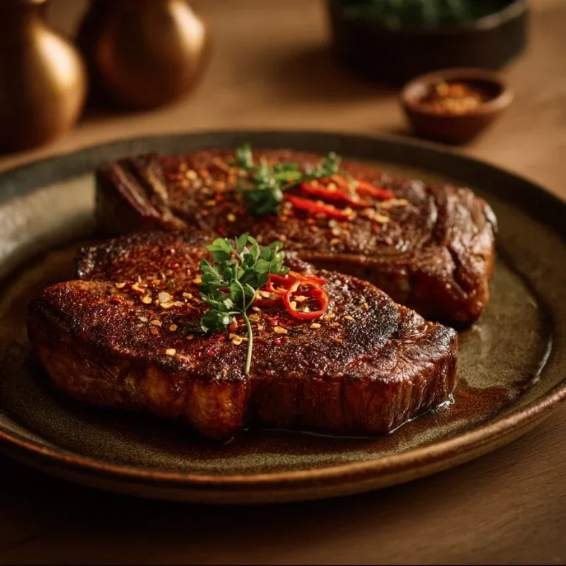 Hot And Spicy Ribeye Steak 2x