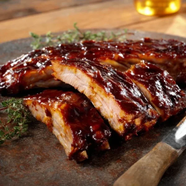Pork Sticky BBQ Ribs Extra Meaty