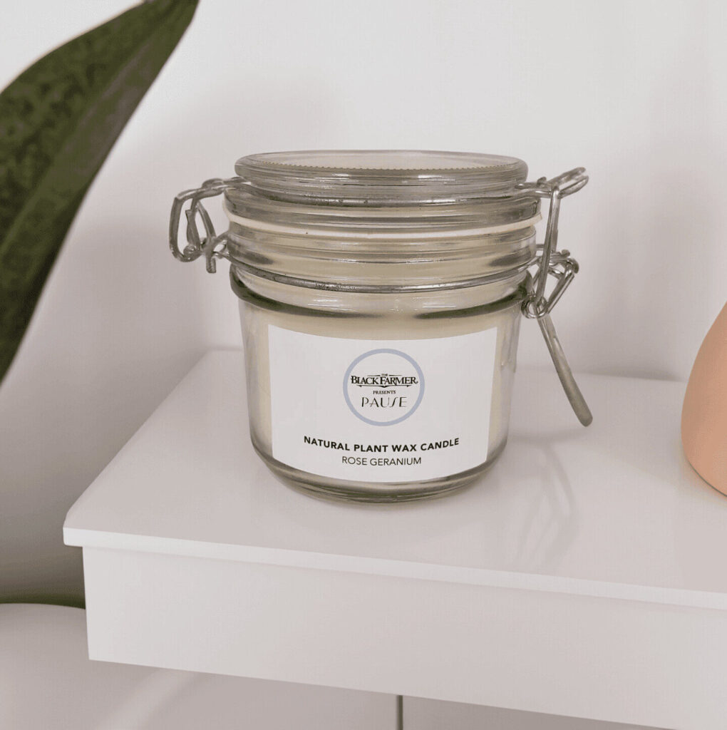 Rose Geranium Candle 1
