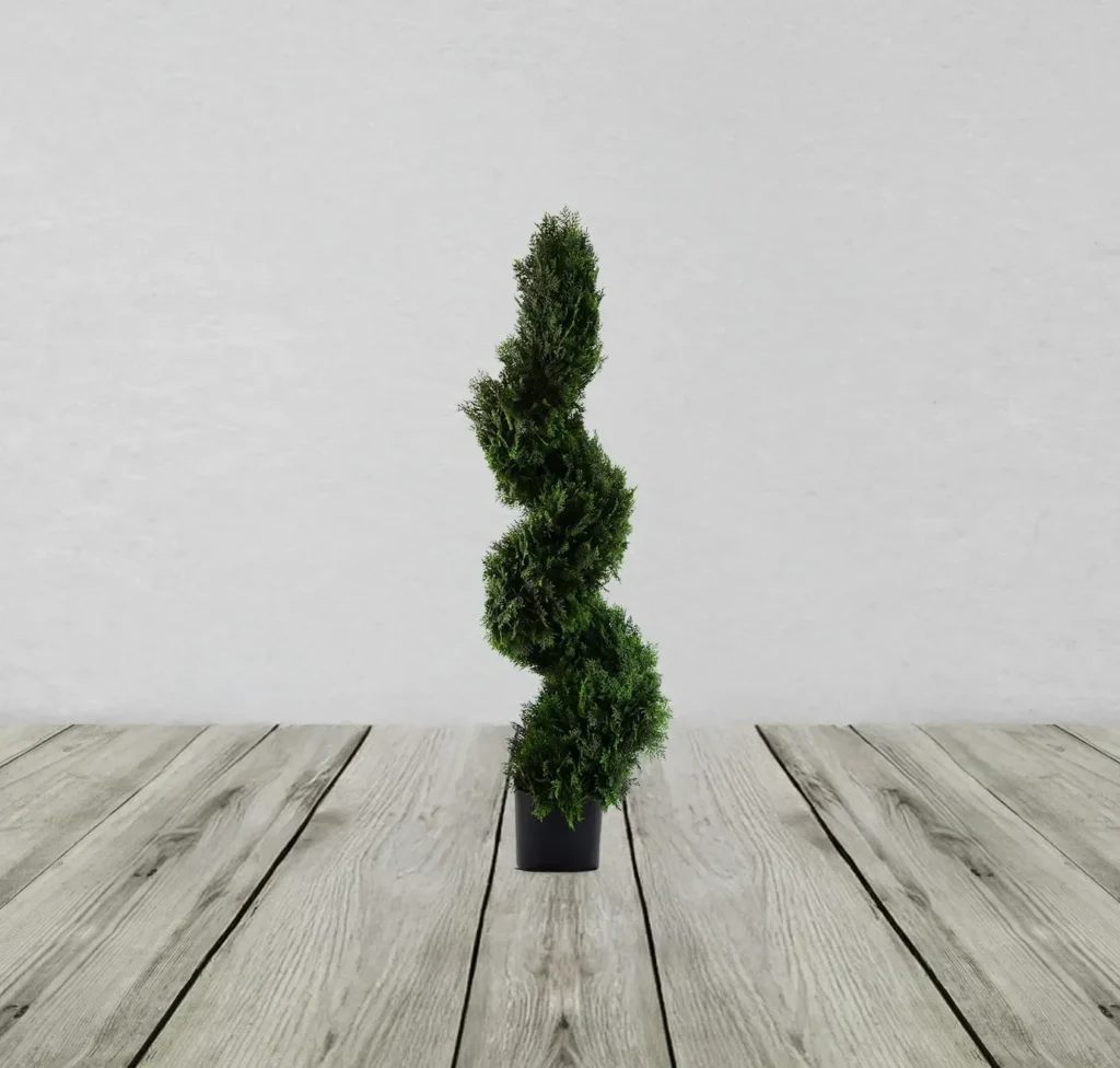 Sprial Cedar Artificial Topiary Tree