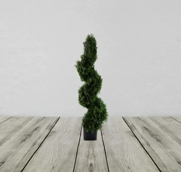 Sprial Cedar Artificial Topiary Tree