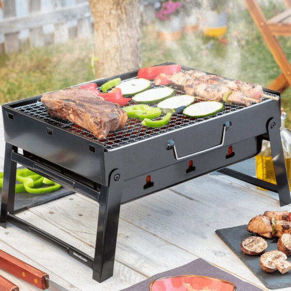 BearBQ Portable Folding Charcoal Barbecue