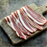 Bacon – rind on unsmoked streaky 250g